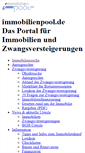 Mobile Screenshot of geo.immobilienpool.de