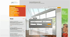 Desktop Screenshot of immobilienpool.de